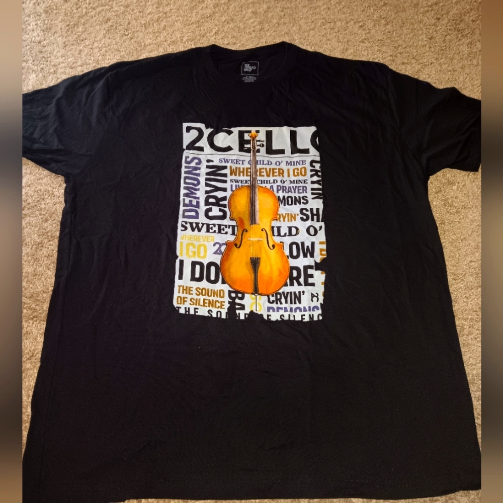 2 Cellos 2X Tour T-Shirt